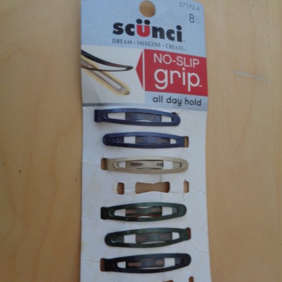 Scunci Hair Barrettes & Ponytail Holders 11 PC Bundle Set Multi-Color NEW - Picture 2 of 4